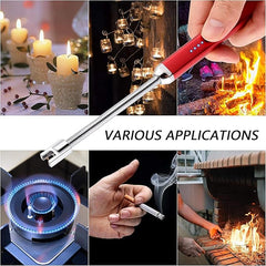 Giftollo Rechargeable Electric Arc Lighter | 360° Flexible & Windproof USB Lighter for Kitchen Stove, Candles, Pooja & BBQ