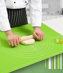Giftollo Silicone Roti Mat with Measurements | Non-Stick Baking & Pastry Mat for Kitchen Counter