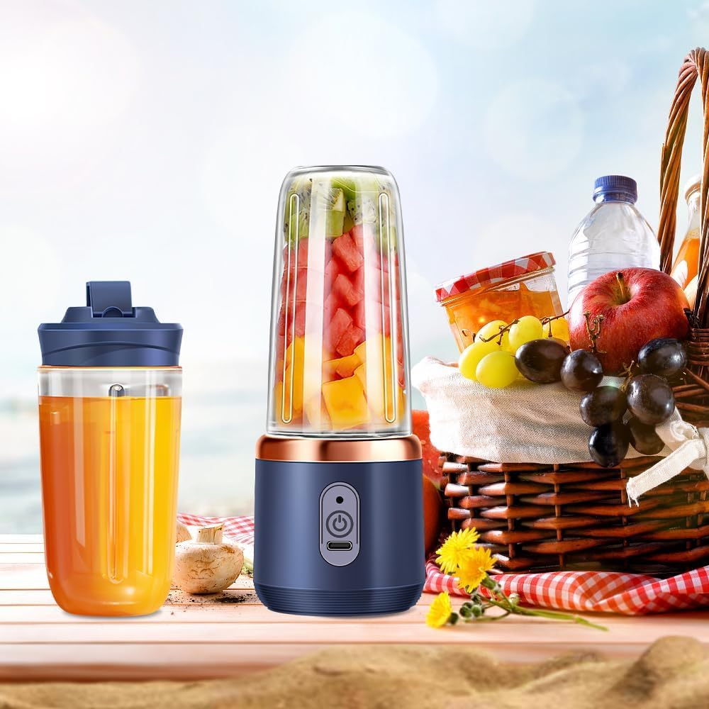 Giftollo Fresh-Go Portable Blender: Your Pocket-Sized Smoothie Ninja!