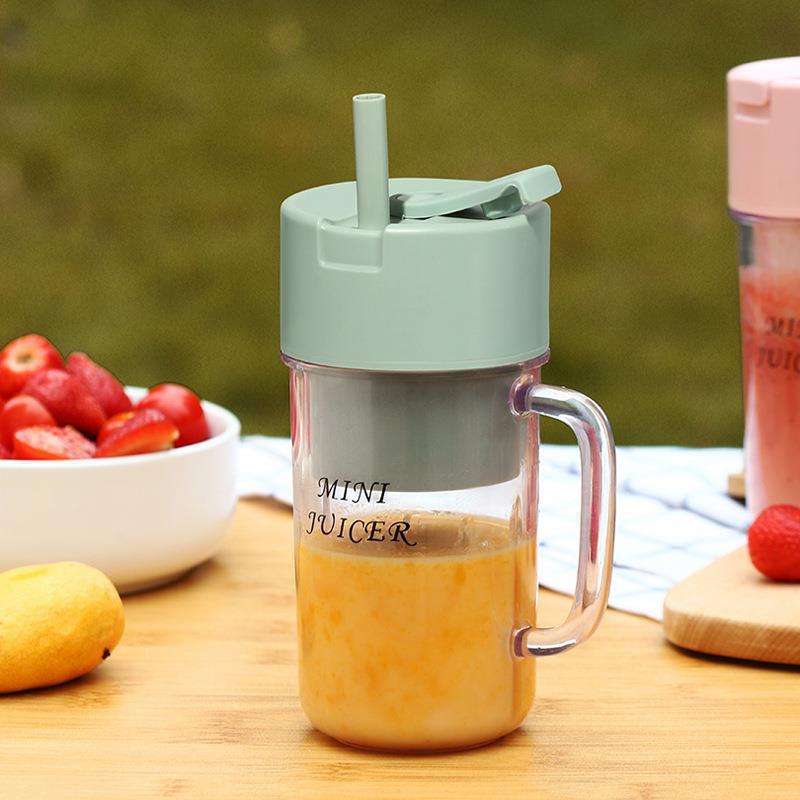 Giftollo Portable Smoothie Maker for Protein Shakes & Juice | USB Blender Bottle for Gym, Travel & Office