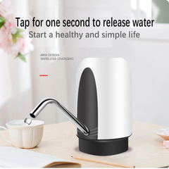Giftollo Wireless Electric Water Pump | USB Rechargeable Automatic Gallon Bottle Water Dispenser | One click opreation and portable water pump